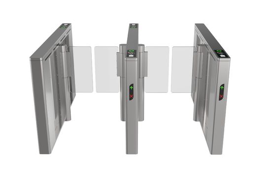 Supermarkt Drehscheibe Schnelltor mit Gesichtserkennung Option